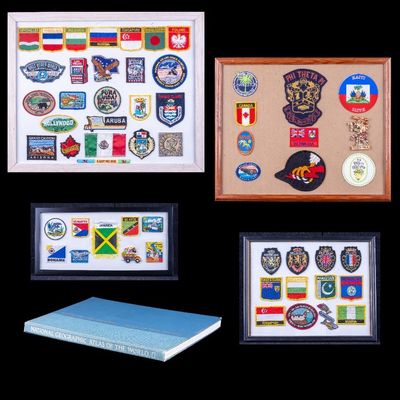 Sale Photo Thumbnail #303: Nat Geo Atlas Plus 56 World Patches