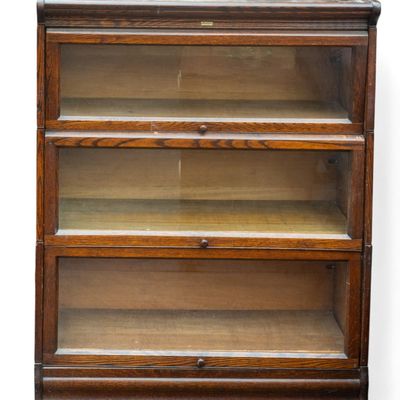 Sale Photo Thumbnail #81: Lundstrom Sectional Barrister Bookcase