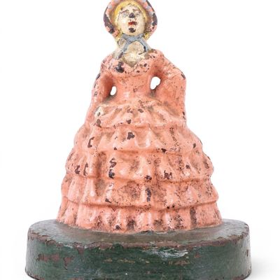 Sale Photo Thumbnail #279: Antique Cast Iron Figural Doorstop
