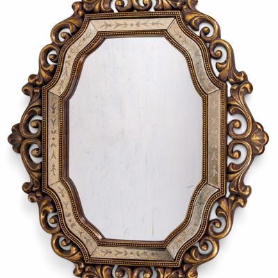 Sale Photo Thumbnail #271: Syroco Howard Elliott Baroque Style Mirror
