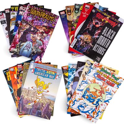 Sale Photo Thumbnail #324: Marvel and DC Comic Books, Others (20 pcs)