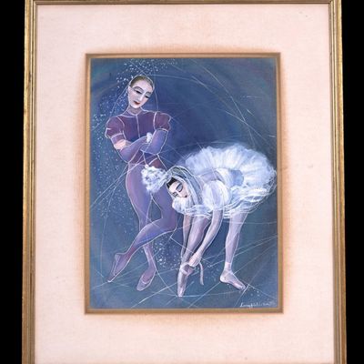 Sale Photo Thumbnail #373: R. Longfield-Smith (1904-94) W/C Ballet