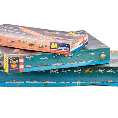 Sale Photo Thumbnail #38: 3 Vintage Model Kits by Revell and Monogram