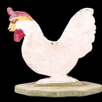 Sale Photo Thumbnail #80: Kay Vista Ranch Advertising Wooden Chicken