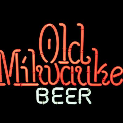 Sale Photo Thumbnail #196: Old Milwaukee Beer Neon Sign