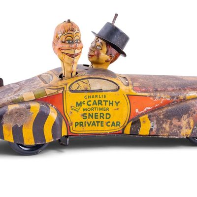 Sale Photo Thumbnail #60: Charlie McCarthy Tin Wind-Up Car