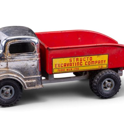 Sale Photo Thumbnail #111: Structo Toys Excavating Company Dump Truck
