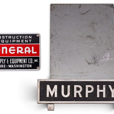 Sale Photo Thumbnail #291: 2 Metal Advertising Signs