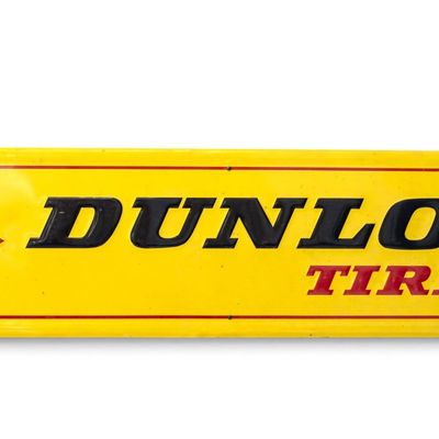 Sale Photo Thumbnail #19: Vintage Dunlop Tires Sign
