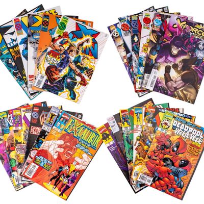 Sale Photo Thumbnail #331: Marvel Comic Book Grouping