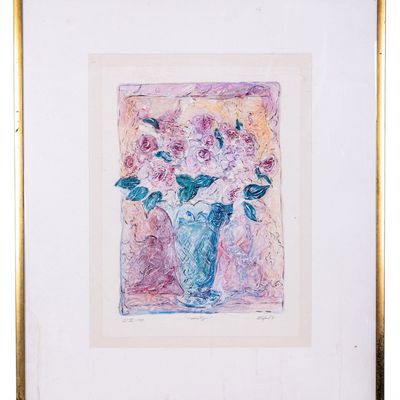 Sale Photo Thumbnail #366: Meiford Signed Floral Still Life Painting