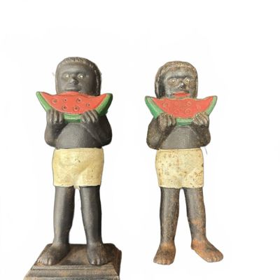 Sale Photo Thumbnail #401: Cast Iron Watermelon Coin Banks