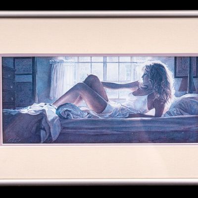 Sale Photo Thumbnail #319: Steve Hanks Bedroom Light Open Edition Print