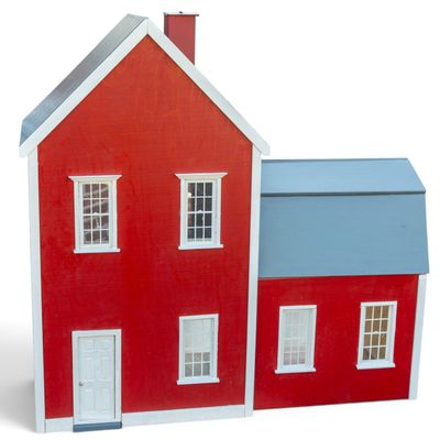 Sale Photo Thumbnail #241: Vintage Hand Made Dollhouse