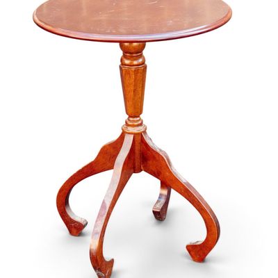 Sale Photo Thumbnail #268: Bombay Company Pedestal Accent Table