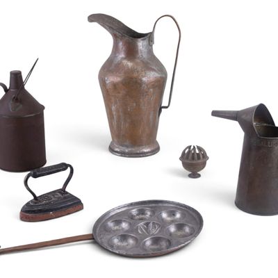 Sale Photo Thumbnail #148: 19th Century Metalware