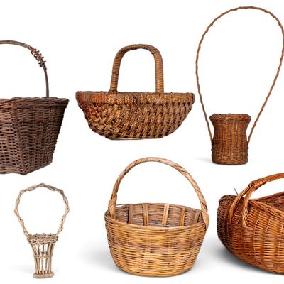 Sale Photo Thumbnail #90: Woven Baskets, 6 Assorted Styles