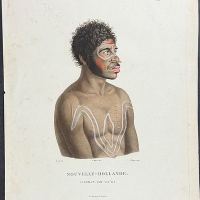 Sale Photo Thumbnail #5: Peron & Freycinet - Native Australian or Aborigine: Y-Erran-Gou-La-Ga