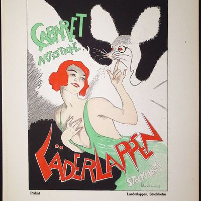 Sale Photo Thumbnail #81: Schnackenberg - Costume Illustration: Erry & Merry / Verso: Odeon Casino