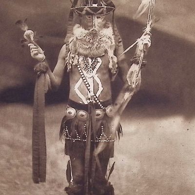 Sale Photo Thumbnail #70: Edward Curtis - Zahadolzha - Navaho