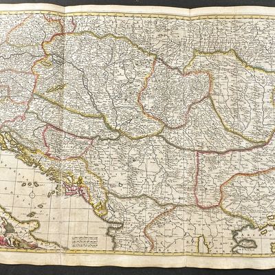 Sale Photo Thumbnail #54: De Wit - Map of the Kingdom of Hungary and Environs
