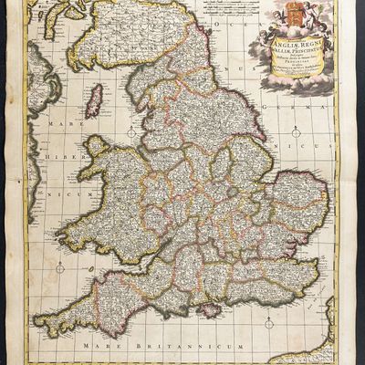 Sale Photo Thumbnail #53: De Wit - Map of England