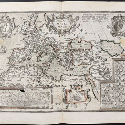 Sale Photo Thumbnail #59: Ortelius, pub. 1587 - Map of the Roman Empire