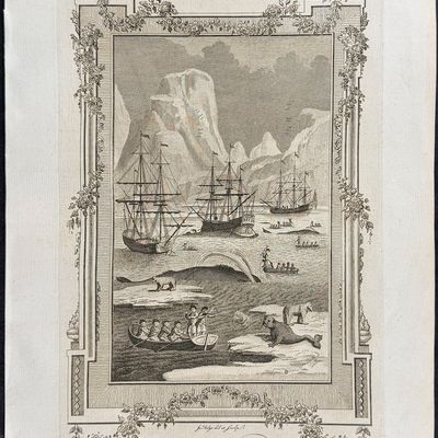 Sale Photo Thumbnail #40: Moore & Conder - View of the Whale Fishery, &c in Greenland