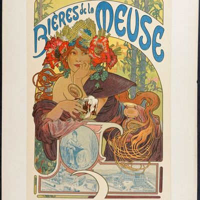 Sale Photo Thumbnail #85: Maitres Affiches by Mucha - Bieres de la Meuse