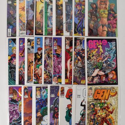 Sale Photo Thumbnail #335: 25 Image Comics Wildstorm Productions Gen 13 Comic Books