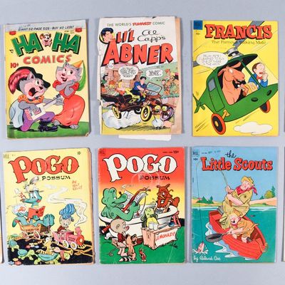 Sale Photo Thumbnail #321: 10 Golden Age Humor Comic Books including Archie and Pogo
