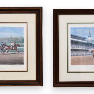 Sale Photo Thumbnail #176: Richard Stone Reeves Pair of Horse Racing Lithographs