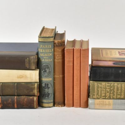 Sale Photo Thumbnail #353: Collection 19th and 20th Century Hardcover Literary and Art Books