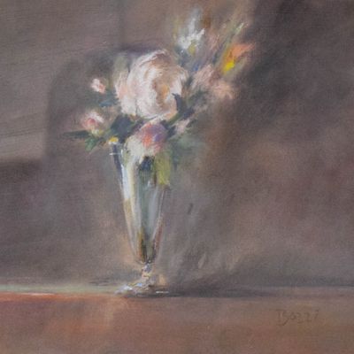 Sale Photo Thumbnail #388: Bozzi Pastel Floral Still Life