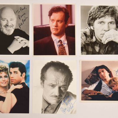 Sale Photo Thumbnail #138: 6 Autographed Hollywood Actor Photographs