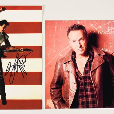 Sale Photo Thumbnail #160: 2 Bruce Springsteen Signed Color Photographs