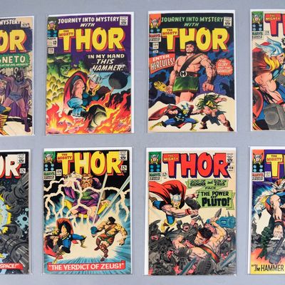 Sale Photo Thumbnail #332: 8 Journey Into Mystery and Thor Comic Books