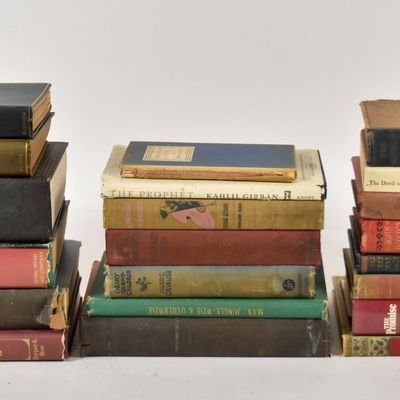 Sale Photo Thumbnail #354: Collection of Vintage Hardcover Books Including Works by Kahlil Gibran and Chaim Potok