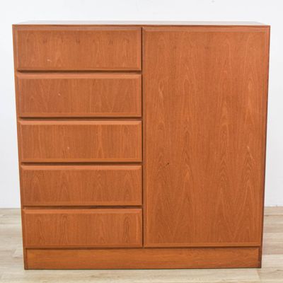 Sale Photo Thumbnail #438: Danish Modern Dresser With Cabinet