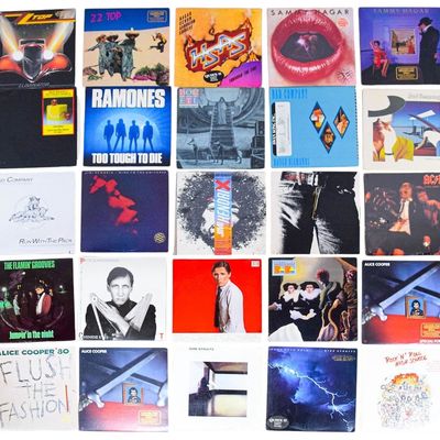 Sale Photo Thumbnail #82: 25 Rock and New Wave Vinyl LP Records Featuring Promotional and Special Pressings