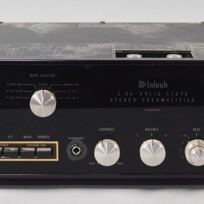 Sale Photo Thumbnail #70: McIntosh Model C26 Solid State Stereo Preamplifier
