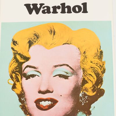 Sale Photo Thumbnail #317: Andy Warhol, Marilyn Monroe Exhibition Poster, Tate Gallery 1971, Misprint