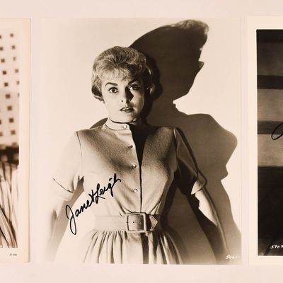 Sale Photo Thumbnail #115: 3 Ingrid Bergman Janet Leigh and Mamie Van Doren Signed Photographs