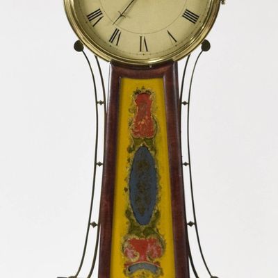 Sale Photo Thumbnail #367: E. Jones Willard Style Mahogany Banjo Clock