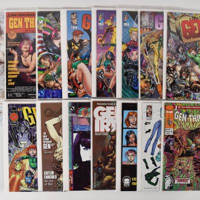 Sale Photo Thumbnail #334: 17 J. Scott Campbell Image Comics Gen 13 Variant Comic Books