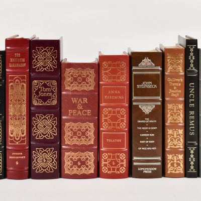 Sale Photo Thumbnail #361: 15 Easton Press and Longmeadow Press Leather-Bound Books