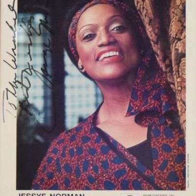 Sale Photo Thumbnail #96: Christian Steiner Color Publicity Photograph Jessye Norman