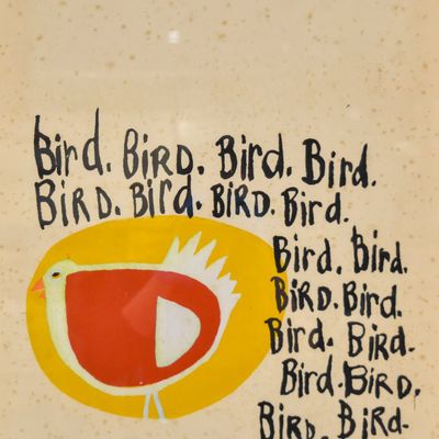 Sale Photo Thumbnail #33: M. Stephen Screenprint Poster Bird