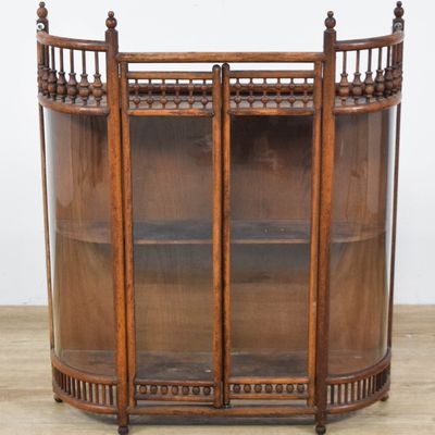 Sale Photo Thumbnail #417: Aesthetic Movement Oak Wall Vitrine