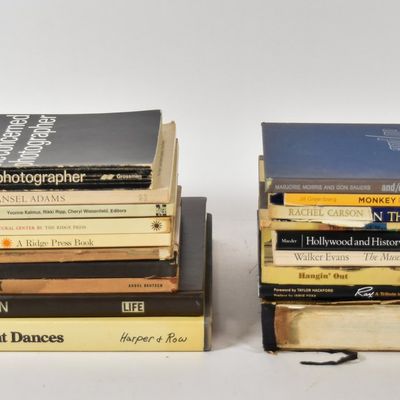 Sale Photo Thumbnail #357: Collection of Hardcover Photography and Art Books Including Shel Silverstein Different Dances
